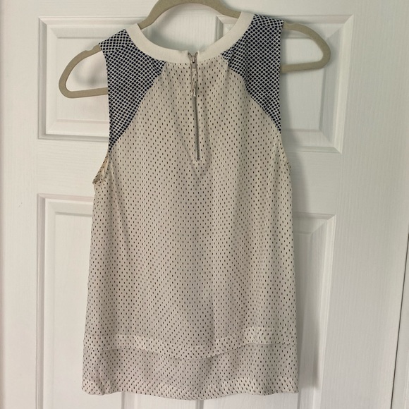 Madewell sleeveless patterned blouse - Picture 5 of 7